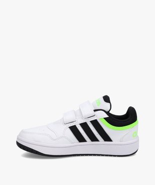 Baskets garçon bicolores à scratchs – Adidas Hoops 3.0 vue3 - ADIDAS - GEMO