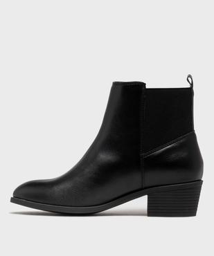 Bottines à talon avec élastique à la cheville femme - Valentina Baldano vue3 - VALENTINA BALDA - GEMO