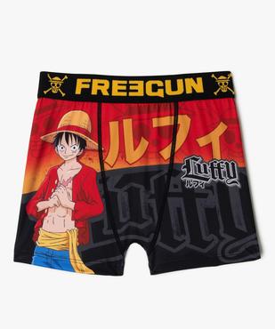 Boxer en microfibre motif One Piece garçon - Freegun vue1 - FREEGUN - GEMO