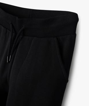 Pantalon de jogging avec intérieur molletonné fille vue2 - GEMO 4G FILLE - GEMO