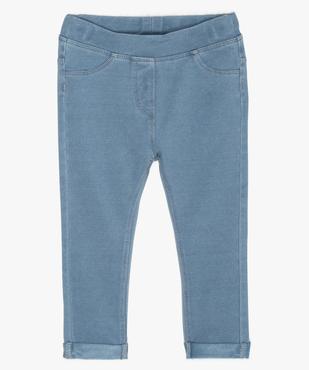 Jegging à taille réglable bébé fille vue1 - GEMO(BEBE DEBT) - GEMO