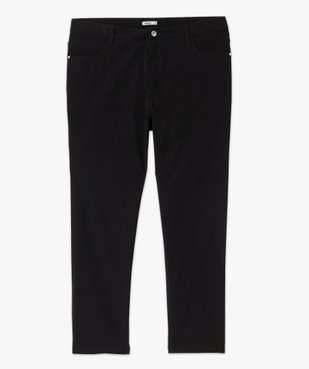 Pantacourt femme grande taille en toile extensible vue4 - GEMO (G TAILLE) - GEMO