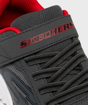 Baskets Bounder Tech Ultravoid fermeture scratch garçon - Skechers vue6 - SKECHERS - GEMO