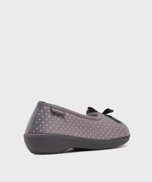 Chaussons ballerines femme - Isotoner vue4 - ISOTONER - GEMO