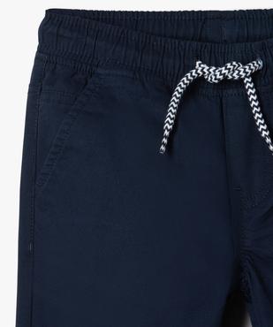 Pantalon jogger coupe slim garçon vue2 - GEMO 4G GARCON - GEMO
