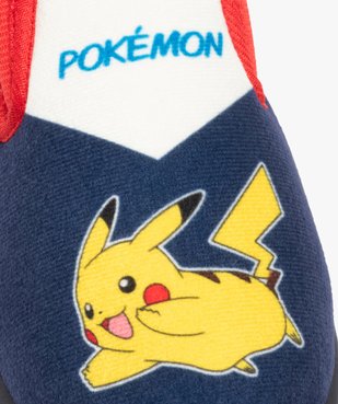 Chaussons garçon en velours ras imprimé - Pokémon vue6 - POKEMON - GEMO