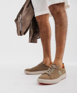 Tennis en toile à semelle sport homme - Urban Steps vue7 - URBAN STEPS GEMO FOR GOOD - GEMO