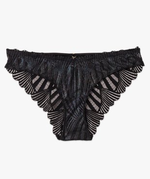 Culotte en dentelle scintillante femme vue4 - GEMO(HOMWR FEM) - GEMO