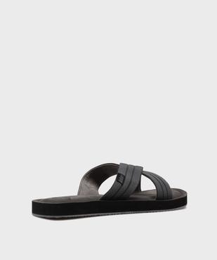 Mules à larges brides croisées homme - Lee Cooper vue4 - LEE COOPER - GEMO