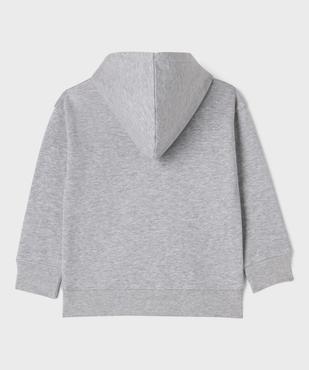 Sweat zippé à capuche garçon vue3 - GEMO (ENFANT) - GEMO