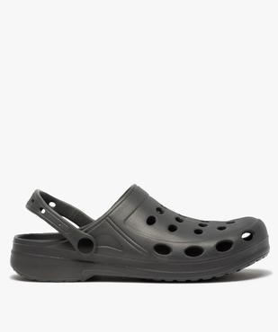 Sabots homme unis souples avec perforations vue1 - GEMO (PLAGE) - GEMO