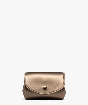 Porte monnaie sans coutures fermeture pression femme vue1 - GEMO (ACCESS) - GEMO