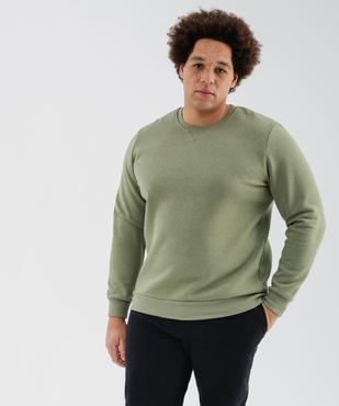 Sweat en molleton doux homme vue6 - GEMO 4G HOMME - GEMO