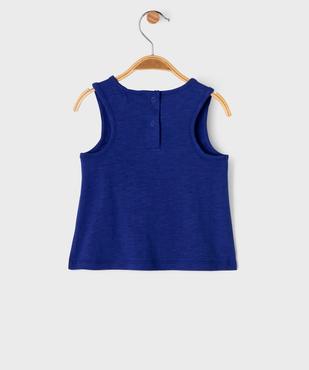 Débardeur évasée avec dentelle sur le buste bébé fille vue4 - GEMO(BEBE DEBT) - GEMO