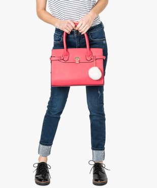 Sac à main avec cadenas vue4 - GEMO (ACCESS) - GEMO