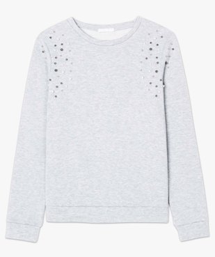 Sweat molletonné à perles vue4 - GEMO(FEMME PAP) - GEMO
