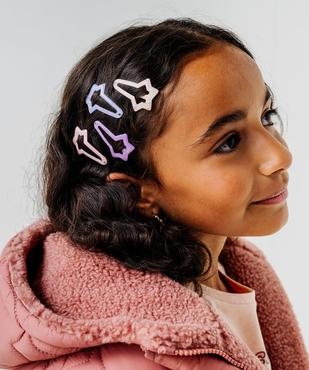Barrettes cheveux clic-clac étoiles fille (lot de 4) vue1 - GEMO (ACCESS) - GEMO