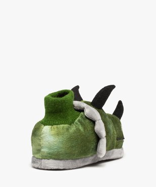 Chaussons garçon en volume dinosaure tricératops vue4 - GEMO (ENFANT) - GEMO