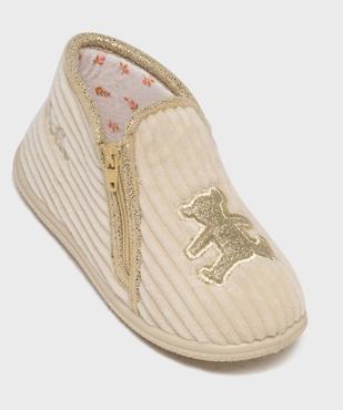 Bottillons chaussons zippés fille - LuluCastagnette vue5 - LULUCASTAGNETTE - GEMO