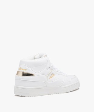 Baskets femme montantes avec languette pailletée en mesh - Ellesse vue4 - ELLESSE - GEMO