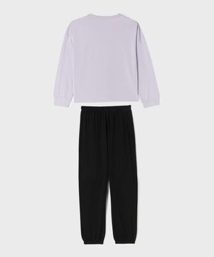 Pyjama bicolore avec motif diablotin fille - Hello Kitty and friends vue4 - HELLO KITTY - GEMO