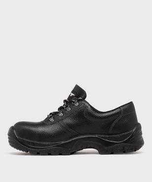 Chaussures de sécurité femme low-cut dessus en cuir grainé uni  vue9 - GEMO (EQUIPT) - GEMO