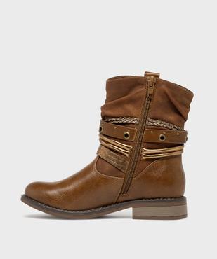 Bottines avec brides fantaisie sur la tige fille - Lovely Wings vue3 - LOVELY WINGS - GEMO