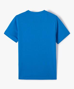 Tee-shirt garçon à manches courtes avec motif vue3 - GEMO (JUNIOR) - GEMO
