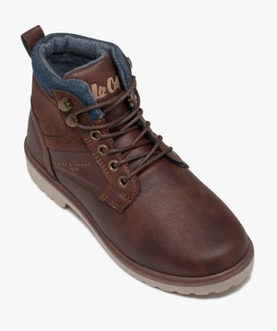 Boots garçon unies à col en denim - Lee Cooper vue5 - LEE COOPER - GEMO