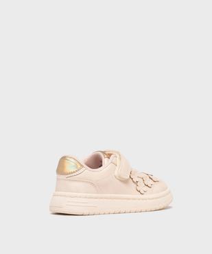 Baskets à scratch en matière irisée avec fleurs fille - Lovely Wings vue4 - LOVELY WINGS - GEMO