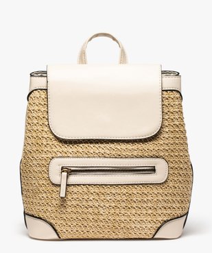 Sac à dos femme bimatière vue1 - GEMO (ACCESS) - GEMO