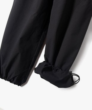 Pantalon parachute avec larges poches à rabat garçon vue5 - GEMO (JUNIOR) - GEMO
