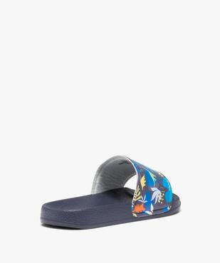 Mules de piscine garçon imprimées dinosaures vue4 - GEMO (ENFANT) - GEMO