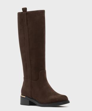 Bottes montantes plates femme - Valentina Baldano vue2 - VALENTINA BALDA - GEMO