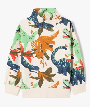 Sweat à col châle en molleton doux garçon vue1 - GEMO (ENFANT) - GEMO
