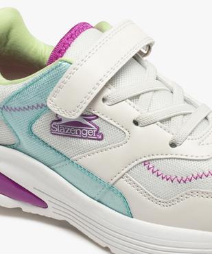 Baskets fille à lacets élastiques et scratchs - Slazenger vue6 - SLAZENGER - GEMO