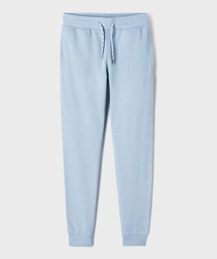 Pantalon de jogging avec intérieur molletonné garçon vue1 - GEMO (JUNIOR) - GEMO