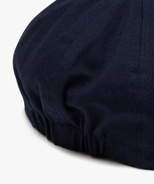 Casquette unie en coton style gavroche garçon vue2 - GEMO 4G GARCON - GEMO