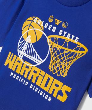 Tee-shirt imprimé col rond garçon - NBA vue2 - NBA - GEMO