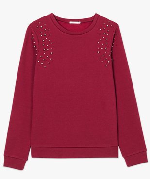 Sweat molletonné à perles vue4 - GEMO(FEMME PAP) - GEMO