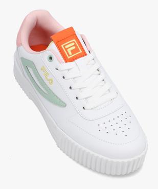 Tennis femme à détails colorés fermeture lacets – Fila Milena vue5 - FILA - GEMO