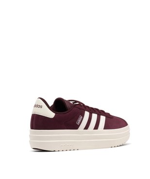 Baskets en cuir VL Court bold avec semelle plateforme femme - Adidas vue11 - ADIDAS - GEMO