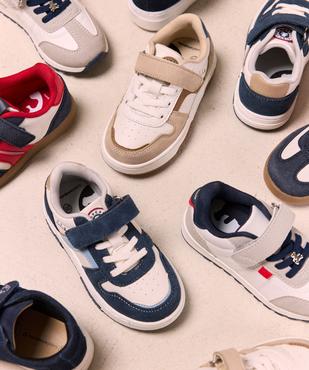 Baskets à scratch multi-matières garçon - LuluCastagnette vue6 - LULUCASTAGNETTE - GEMO