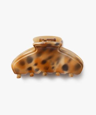 Pince crabe pour les cheveux petit format motif léopard vue1 - GEMO (ACCESS) - GEMO
