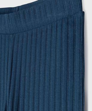 Leggings flare en maille côtelée fille vue2 - GEMO 4G FILLE - GEMO
