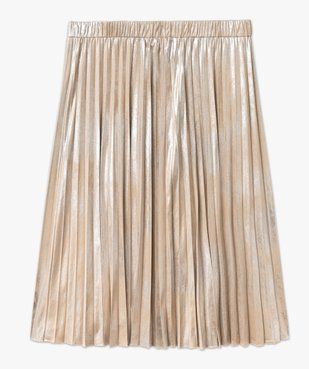 Jupe plissée scintillante femme grande taille vue5 - GEMO (G TAILLE) - GEMO