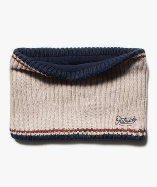 Snood garçon large à doublure chaude vue1 - GEMO (ENFANT) - GEMO