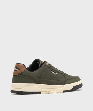 Baskets basses unies à lacets homme - Lee Cooper vue4 - LEE COOPER - GEMO
