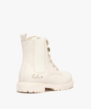 Boots fille unies Chelsea à semelle crantée - LuluCastagnette du 25 au 30 vue4 - LULU CASTAGNETT - GEMO