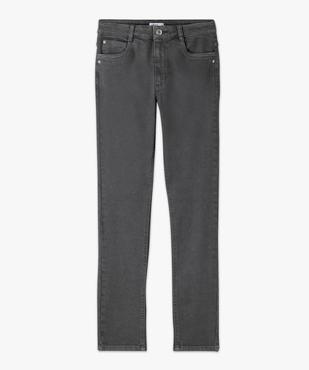 Jean slim coloré taille normale femme vue5 - GEMO 4G FEMME - GEMO